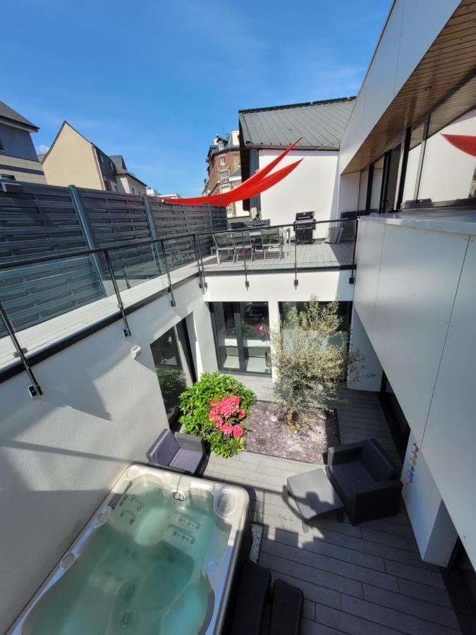 Rouen Centre Avec Sauna - Jacuzzi - Parking - 5 Etoiles 外观 照片